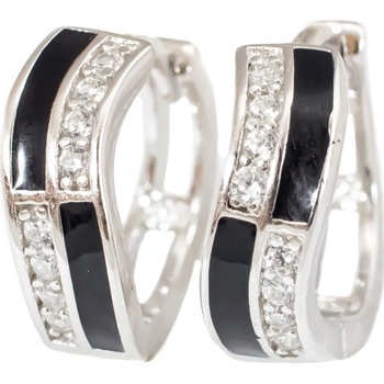 Glare strieborné náušnice 204