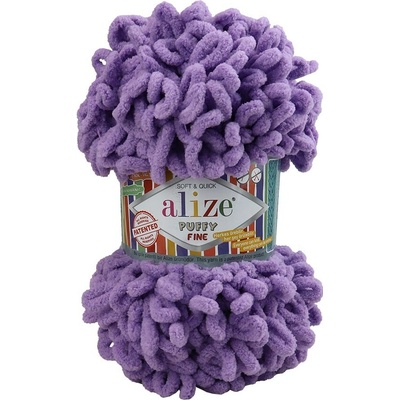 Alize příze Puffy Fine 166 levandulová