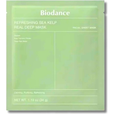 Biodance - Refreshing Sea Kelp Real Deep Mask 34g