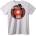NOONEBRAND Тениска със Винилен Запис - 6XL, White