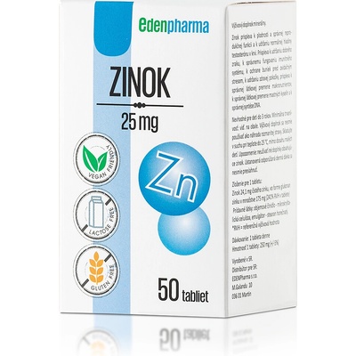 EdenPharma Zinok 25 mg 50 tabliet