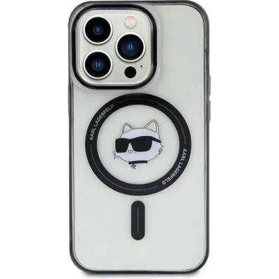 KARL LAGERFELD Кейс Karl Lagerfeld KLHMP15MHCHNOTK за iPhone 15 Plus 6.7"", прозрачен, твърд, IML Choupette`s Head MagSafe