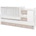 Lorelli Трансформиращо се легло Lorelli - Mini Max, 190 x 72 cm, Бяло/Кехлибар (10150500044A)