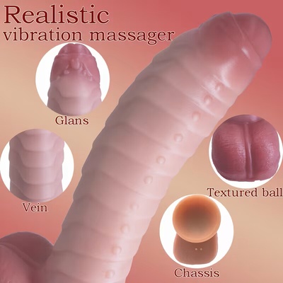 Lovelily Římský plisovaný mimozemský penis