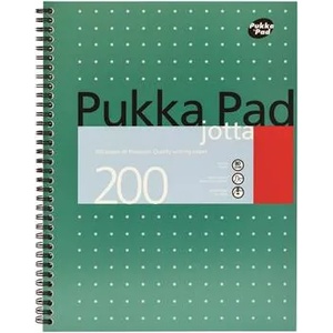 Pukka Pad Спирална тетрадка, a4+, с правила, 100 листа, pukka pad, "Металик Джота" jm018-lined (jm018-lined)