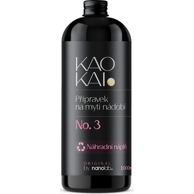 KAO KAI. Přípravek na mytí nádobí No. 3 1000 ml náhradní náplň