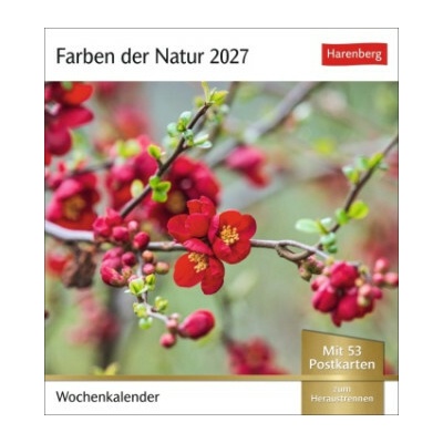Farben der Natur Postkarten Wochen mit 53 Postkarten 2027