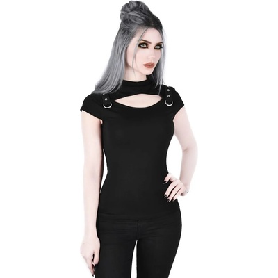 KILLSTAR дамска тениска - Xara Keyhole - KILLSTAR - KSRA000973