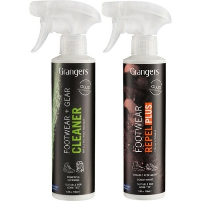 Grangers Footwear Repel Plus 2 x 275 ml
