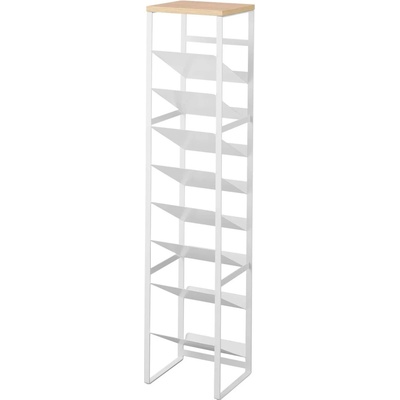 YAMAZAKI 8-patrový stojan na láhve Tower 1491, bílý – Hledejceny.cz