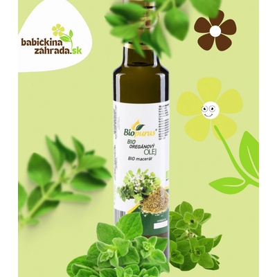 Biopurus Bio Oregánový olej, 0,25 l