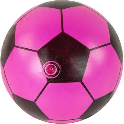 RKToys Gumový míč Fotbal Pink 23 cm