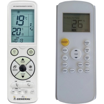 General UNICAL air RG57A4/BGEF - луксозно с подсветка дистанционно управление (RG57A4/BGEF)