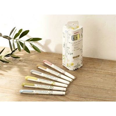 Zebra Mildliner Scented Fragrance 6 barev 82388