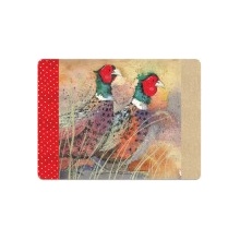 Alex Clark prostírání korkové Pleasant pheasants 29x21,5cm