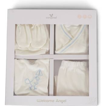 Cangaroo К-кт за изписване Welcome Аngel 5 части бял/син
