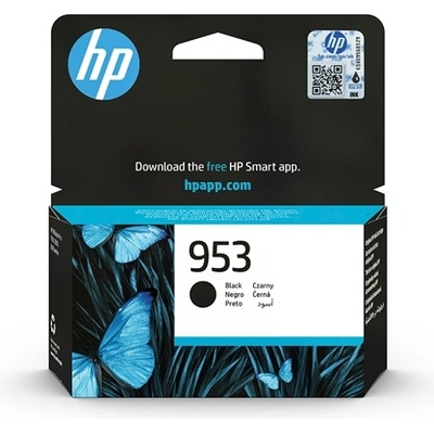 HP Оригинален патрон HP No. 953, L0S58AE, 1000 страници/5%, Black (3015100009)
