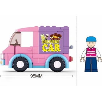 Sluban B0520 Zmrzlinářská dodávka 102 ks