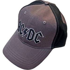 AC/DC Black Logo Шапка с козирка Charcoal Grey & Black UNI (ACDC2TCAP02CB)