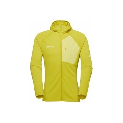 Mammut Aenergy Light ML Hooded Jacket Men žltá