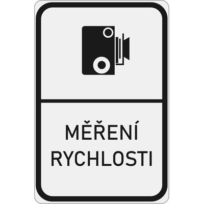 Dopravní značka IP31a Měření rychlosti