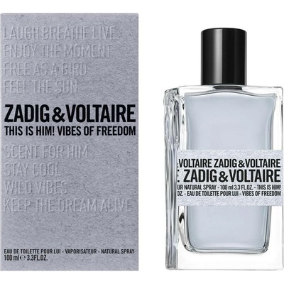 Zadig & Voltaire This is Him! Vibes of Freedom toaletní voda pánská 100 ml