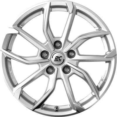 BROCK RC34 6,5x17 5x112 ET43 crystal silver