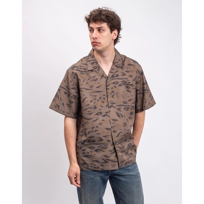 Carhartt WIP košel'a s potlačou krátky rukáv Travon Duck Feather Cypres
