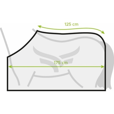 RugBE Stájová deka pro koně Indoor modrá