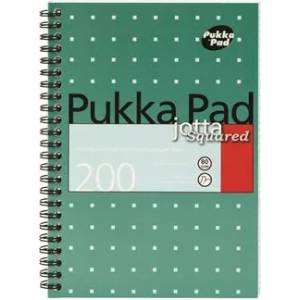 Pukka Pad Спирална тетрадка, A5, с правила, 100 листа, PUKKA PAD, "Metallic Jotta" JM021-LINED (JM021-LINED)