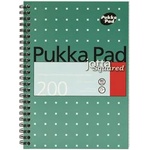 Pukka Pad Спирална тетрадка, A5, с правила, 100 листа, PUKKA PAD, "Metallic Jotta" JM021-LINED (JM021-LINED)