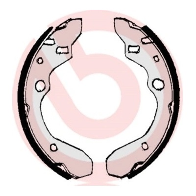 Sada brzdových čeľustí BREMBO S 49 506