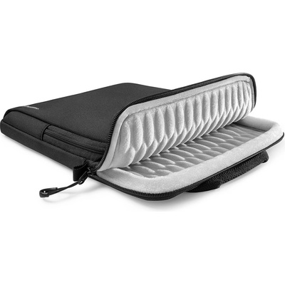 tomtoc Текстилна чанта за iPad Pro 12.9 M2 (2022), iPad Pro 12.9 M1 (2021), iPad Pro 12.9 (2020), iPad Pro 12.9 (2018), преносими компютри и таблети до 12.9 инча - Tomtoc Tablet Shoulder Bag 360 Protection (черен) (B03B1D1)