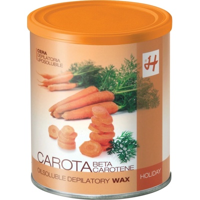 HOLIDAY Liposoluble Hypoalergenní depilační vosk CARROT 800 ml