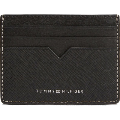 Tommy Hilfiger Pánská kožená dokladovka Saffiano AM0AM14246BDS