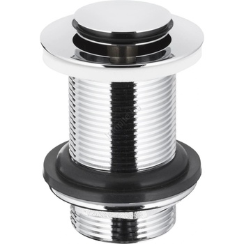 KFA Armatura 660-353-00-Сифон за мивка без преливник CLICK-CLACK Ø 6, 2 см лъскав хром (KF0165)