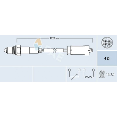 Lambda sonda FAE 77238