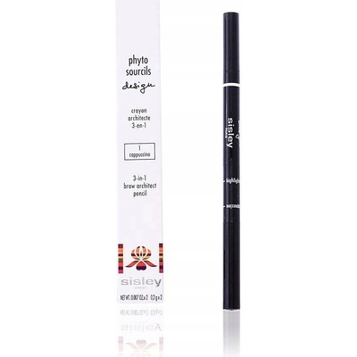 Sisley Phyto Sourcils Design 3v1 Brow Architect Pencil tužka na obočí Châtain 2 x 0,2 g