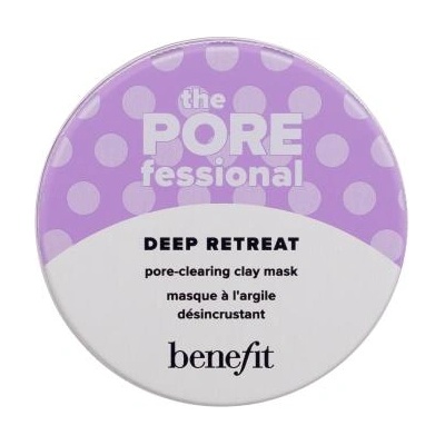 Benefit The POREfessional Deep Retreat Pore-Clearing Clay Mask почистваща маска от глина 30 ml за жени