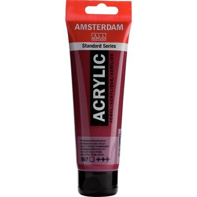 Amsterdam Standard Series akrylová farba red violet 120 ml 1 ks