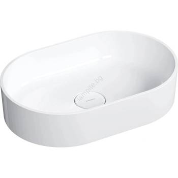 Omnires Ovo M+ 55x36 cm white (OVOUNBP)