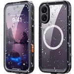 SHELLBOX Калъф за iPhone 17 - ShellBox - Водоустойчив калъф IP68 - Черен