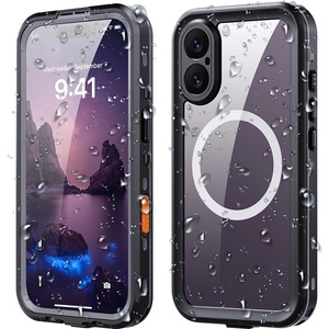 SHELLBOX Калъф за iPhone 17 - ShellBox - Водоустойчив калъф IP68 - Черен