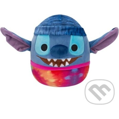 Squishmallows Disney Stitch v čepici a tričku