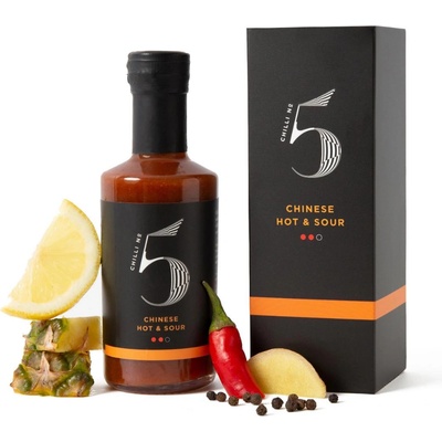 Chilli No5 Гурме чили сос CHINESE HOT & SOUR 200 мл, Chilli No5 (CHIBOTCHI0001)