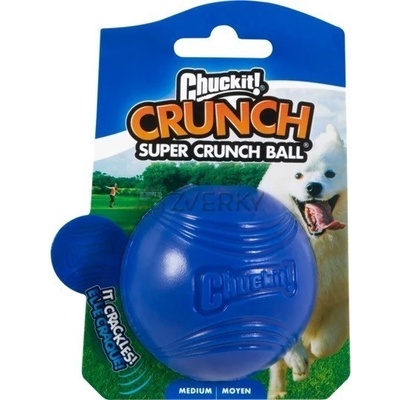 Chuckit! Dog lopta Super crunch M 6 cm