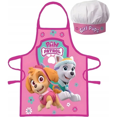 BrandMac Dětská zástěra s kuchařskou čepicí Paw Patrol