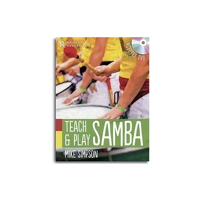 Mike Simpson Teach And Play Samba noty perkuse +DVD