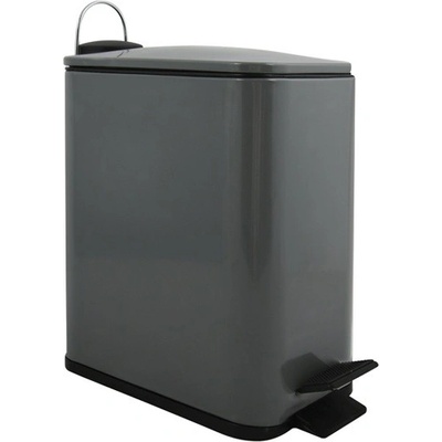 spirella КОШЧЕ ЗА ТОАЛЕТНА erik 5л МЕТАЛ Т. СИВ (10.21480)