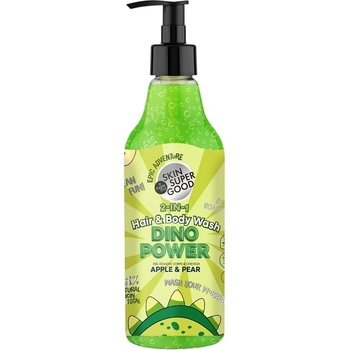Organic Shop Skin Super Good Шампоан и душ гел 2 в 1 Dino Power, 500 ml